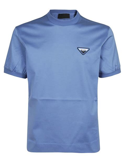 prada blue t shirt